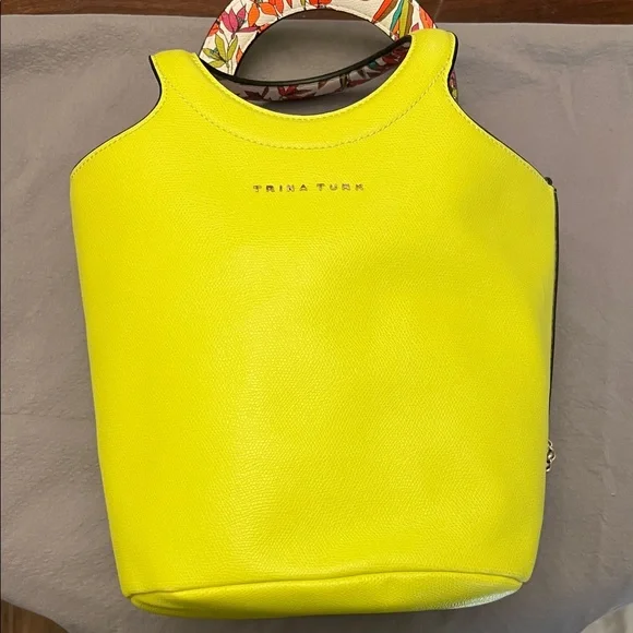 Trina Turk Yellow/ Lime Women's Bag - Picture 2 of 9